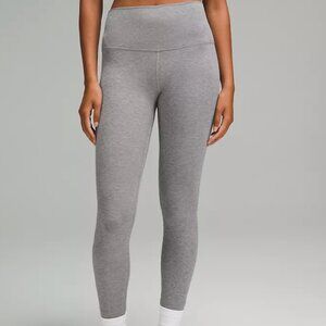lululemon Align™ High-Rise Pant 25" Colour Heathered Core Medium Grey Size 4